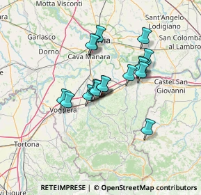 Mappa Corso Perduca, 27050 Corvino San Quirico PV, Italia (10.32632)