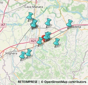Mappa Corso Perduca, 27050 Corvino San Quirico PV, Italia (5.8475)