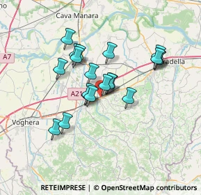 Mappa Corso Perduca, 27050 Corvino San Quirico PV, Italia (5.717)