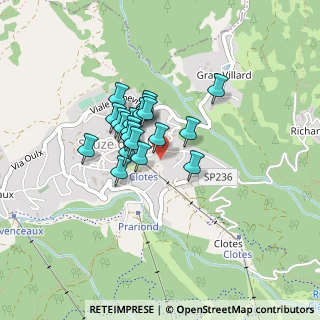 Mappa Via Clotes, 10050 Sauze d'Oulx TO, Italia (0.2895)