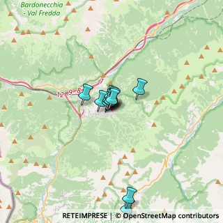 Mappa Via Clotes, 10050 Sauze d'Oulx TO, Italia (2.00417)