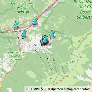Mappa Via Clotes, 10050 Sauze d'Oulx TO, Italia (0.99545)