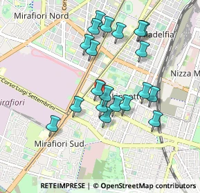 Mappa Via Severino Casana, 10144 Torino TO, Italia (0.858)