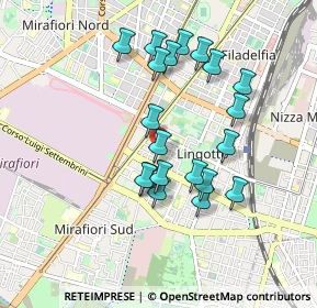 Mappa Via Severino Casana, 10144 Torino TO, Italia (0.828)