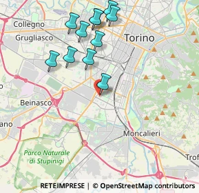 Mappa Via Severino Casana, 10144 Torino TO, Italia (4.10818)