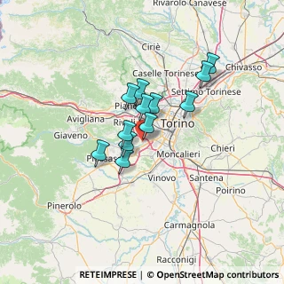 Mappa Via Rivoli, 10092 Beinasco TO, Italia (9.4725)