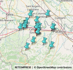 Mappa SS412, 29011 Borgonovo Val Tidone PC, Italia (10.703)