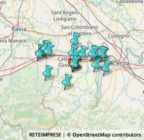 Mappa SS412, 29011 Borgonovo Val Tidone PC, Italia (9.138)