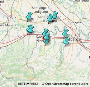 Mappa SS412, 29011 Borgonovo Val Tidone PC, Italia (11.15769)