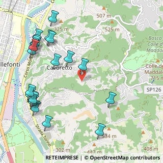 Mappa Strada di Tetti Gramaglia, 10133 Torino TO, Italia (1.3435)