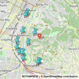 Mappa Strada di Tetti Gramaglia, 10133 Torino TO, Italia (2.49417)