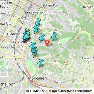 Mappa Strada di Tetti Gramaglia, 10133 Torino TO, Italia (1.8635)