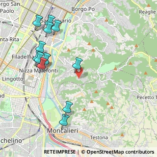 Mappa Strada di Tetti Gramaglia, 10133 Torino TO, Italia (2.42077)