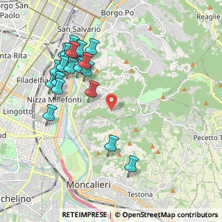 Mappa Strada di Tetti Gramaglia, 10133 Torino TO, Italia (2.223)