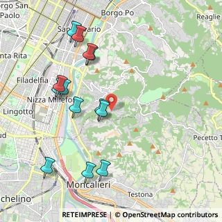 Mappa Strada di Tetti Gramaglia, 10133 Torino TO, Italia (2.20231)