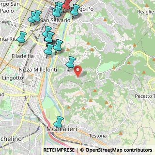 Mappa Strada di Tetti Gramaglia, 10133 Torino TO, Italia (2.8715)