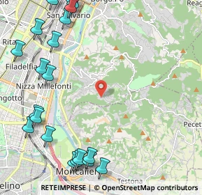 Mappa Strada di Tetti Gramaglia, 10133 Torino TO, Italia (3.0905)