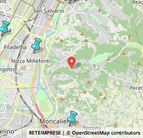 Mappa Strada di Tetti Gramaglia, 10133 Torino TO, Italia (4.11417)
