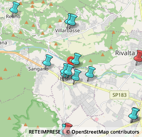 Mappa Via Devesio, 10090 Bruino TO, Italia (2.43313)