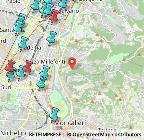 Mappa 10028 Torino TO, Italia (3.075)