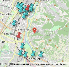 Mappa 10028 Torino TO, Italia (2.667)
