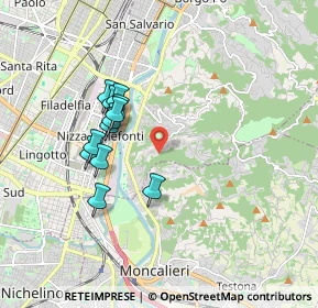 Mappa 10028 Torino TO, Italia (1.57167)