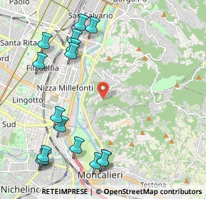 Mappa 10028 Torino TO, Italia (2.66875)