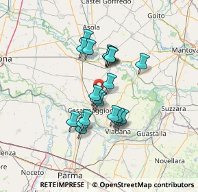 Mappa Via Ronchi, 26036 Casalmaggiore CR, Italia (10.454)