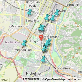 Mappa Lingotto, 10127 Torino TO, Italia (1.68615)
