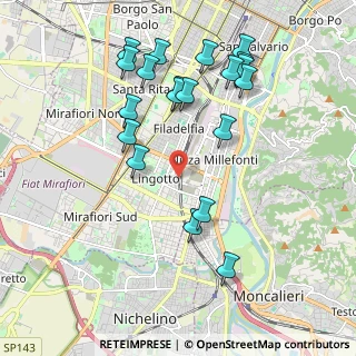 Mappa Lingotto, 10127 Torino TO, Italia (2.113)