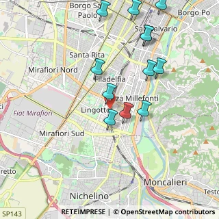 Mappa Lingotto, 10127 Torino TO, Italia (2.10583)