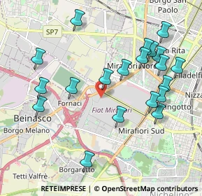 Mappa Strada della Manta, 10135 Torino TO, Italia (2.164)