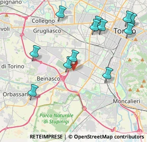 Mappa Strada della Manta, 10135 Torino TO, Italia (4.62)