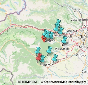 Mappa Borg. Minietti 12 Fraz, 10094 Giaveno TO, Italia (10.66308)