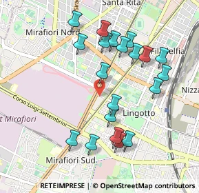 Mappa Via Felice Rignon, 10135 Torino TO, Italia (0.9755)