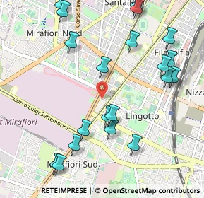 Mappa Via Felice Rignon, 10135 Torino TO, Italia (1.2295)