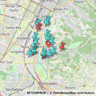 Mappa Strada Santa Lucia, 10133 Torino TO, Italia (1.334)
