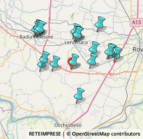 Mappa Piazza Giovanni Tasso, 45020 San Bellino RO, Italia (7.3775)