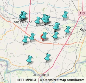 Mappa Piazza Giovanni Tasso, 45020 San Bellino RO, Italia (7.427)