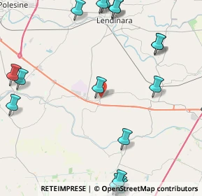 Mappa Via Argine Santa Maria, 45020 San Bellino RO, Italia (6.4495)