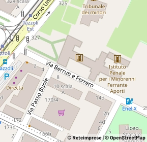 Mappa Via Berruti e Ferrero, 10135 Torino TO, Italia (0.08846)