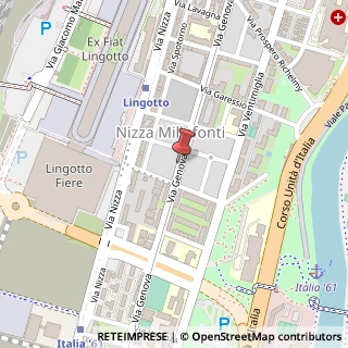 Mappa Via Genova, 102, 10126 Torino, Torino (Piemonte)