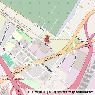Mappa Strada delle Lose, 7, 10092 Beinasco, Torino (Piemonte)