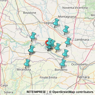 Mappa Via Colombano, 45030 Castelnovo Bariano RO, Italia (11.06714)