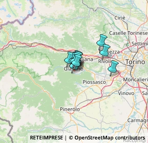 Mappa Via Can. Rolla, 10094 Giaveno TO, Italia (4.72167)