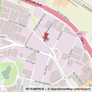 Mappa Viale Risorgimento, 20, 10092 Beinasco, Torino (Piemonte)