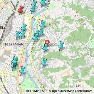 Mappa Via dell'Asilo, 10133 Torino TO, Italia (1.344)