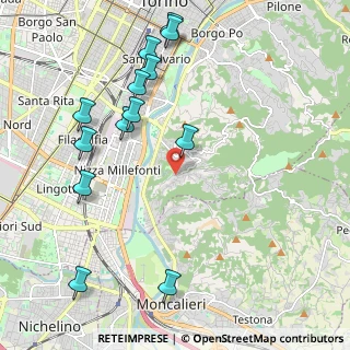 Mappa Via dell'Asilo, 10133 Torino TO, Italia (2.42231)