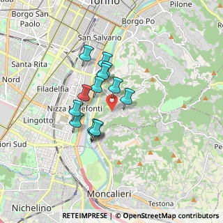 Mappa Via dell'Asilo, 10133 Torino TO, Italia (1.26)