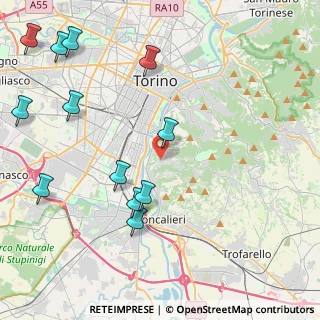 Mappa Via dell'Asilo, 10133 Torino TO, Italia (5.325)